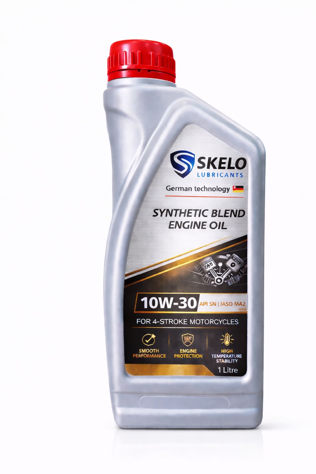 Skelo Synthetic Blend Engine Oil 10W-30